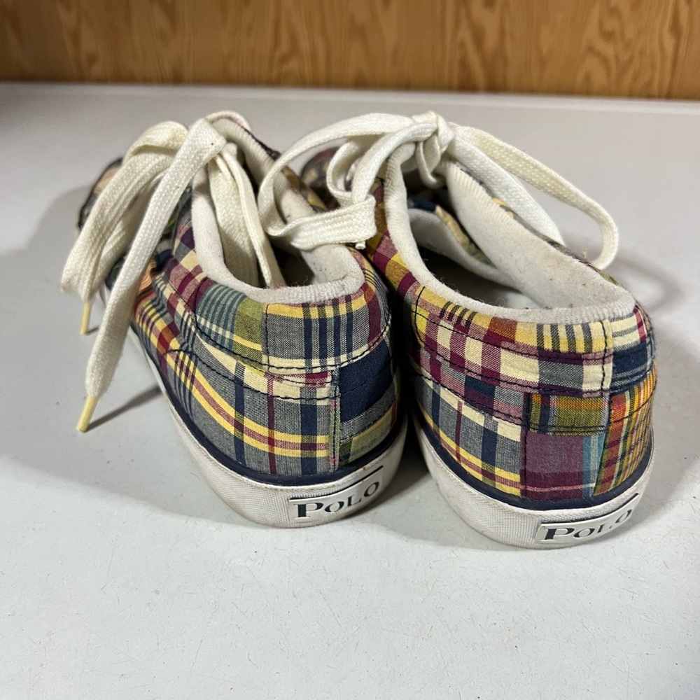 Polo by Ralph Lauren M11D Plaid Sneakers - Multicolor